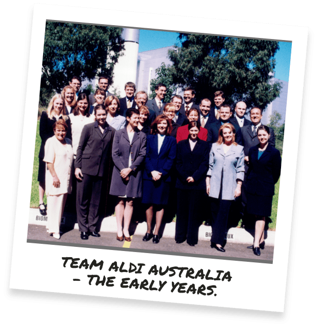 Team ALDI Australia - the early years.